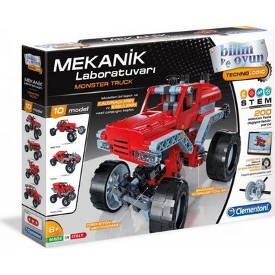 Clementoni Mechanické laboratórium monster truck 200 ks