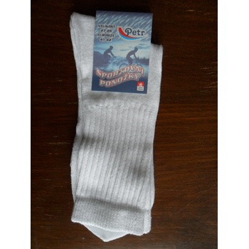 Pemi PEMIVZOR-dámské sportovní ponožky slabé bílé