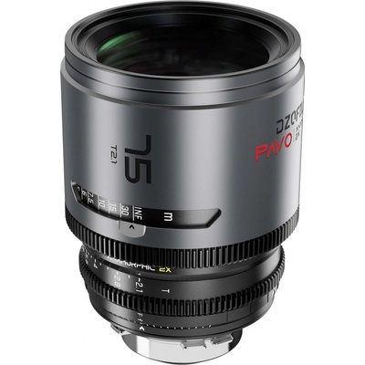 DZOFILM Pavo 2x Anamorphic 75 mm T2,1 pro PL/EF S35 metric Neutral Coating