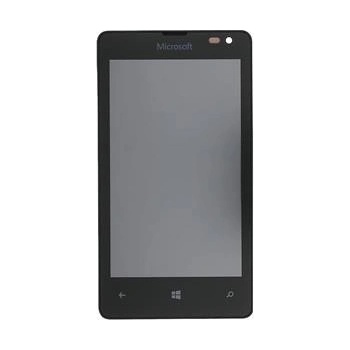LCD Displej + Dotyková doska + Přední Kryt Nokia Lumia 435