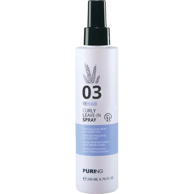 PŪRING 03 Rehab Curly Leave-In Spray bezoplachový sprej 200 ml