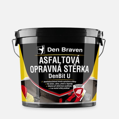 Den Braven Asfaltová opravná stěrka 5kg DenBit 11010BI