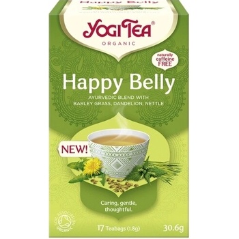 YOGI TEA HAPPY BELLY Lehké brucho BIO 17 x 1,8 g