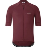 straede Мъжка фланелка с къс ръкав за колоездене straede Kaern Jersey Cycling jersey - Deep Wine (056-4258-0312)