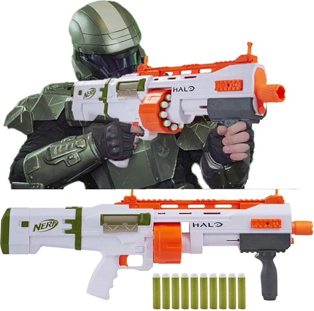 Halo Bulldog Sg Escopeta Halo Nerf Halo Unsc Halo Pistolas De