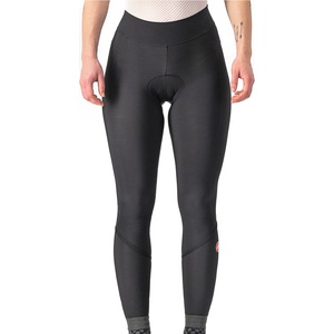 Castelli Дамски дълъг панталон за колоездене Castelli Women's Velocissima Thermal Tight Cycling bottoms - Black / Black Reflex - размер XL (155-1321-0115)