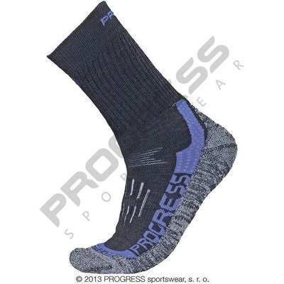 Progress ponožky XTR X-Treme černá/modrá
