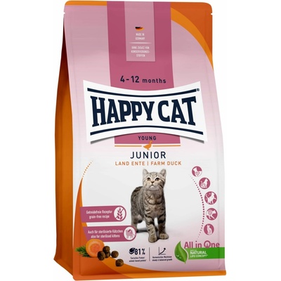 Happy Cat Junior Land Ente 1,3 kg