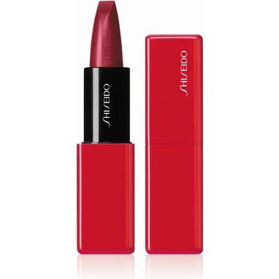 Shiseido Makeup Technosatin gel lipstick saténový rúž 411 Scarlet Cluster 4 g
