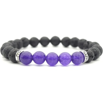 HARAHU Гривна or-33391 - Черна / Лилава kp33391 (or-33391)