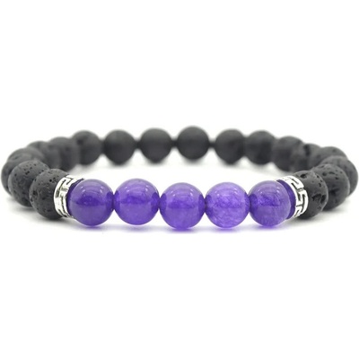 HARAHU Гривна or-33391 - Черна / Лилава kp33391 (or-33391)