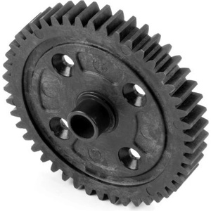 Xray racing Спур Xray COMPOSITE CENTER DIFF SPUR GEAR WITH MOULDED-IN STEEL BUSHING 46T - GRAPHITE XRA354946-G (XRA354946-G)