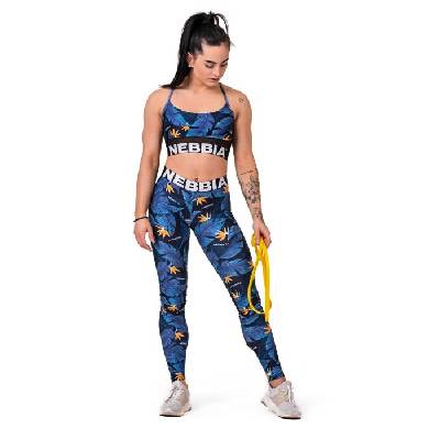 Dámska podprsenka Nebbia Ocean Selected Earth Powered sports bra 565 ocean blue XS