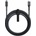 Nomad Кабел Nomad Kevlar USB-C to USB-C Charging Cable 100W (NM01A1C000), от USB C(м) към USB C(м), 3.0m, 100W, черен (NM01A1C000 (474000))
