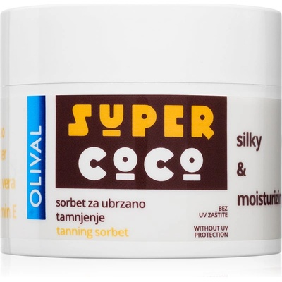 Olival SUPER Coco хидратиращо сорбе за тяло за ускоряване на тена 100ml
