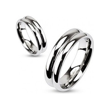 Steel Edge Oceľový prsteň Spikes 2055