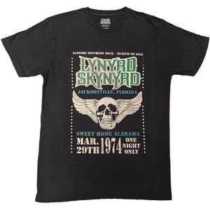 Lynyrd Skynyrd Winged Skull Black XL Риза (LSTS08MB04)