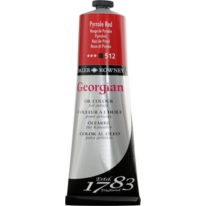 Daler Rowney Georgian Маслена боя Pyrrole Red 225 ml 1 бр (111225512)
