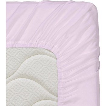 Дилиос Долен чаршаф с ластик 60/120/16 см светлолилаво 100% памук