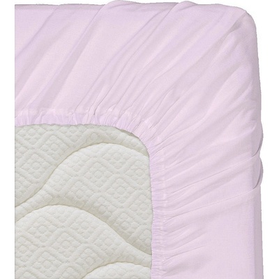 Дилиос Долен чаршаф с ластик 60/120/16 см светлолилаво 100% памук