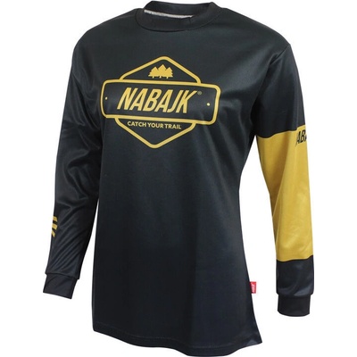 Nabajk Deshtny ladies long sleeve black/gold