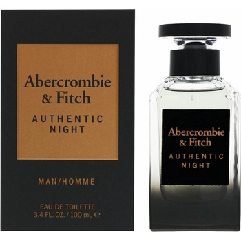Abercrombie & Fitch Authentic Night toaletná voda pánska 100 ml