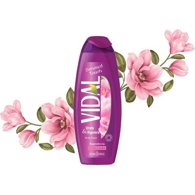 Vidal Sensual Touch sprchový gél 500 ml