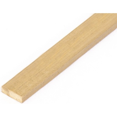 Aeronaut Mosazný plochý profil 8x2x1000mm