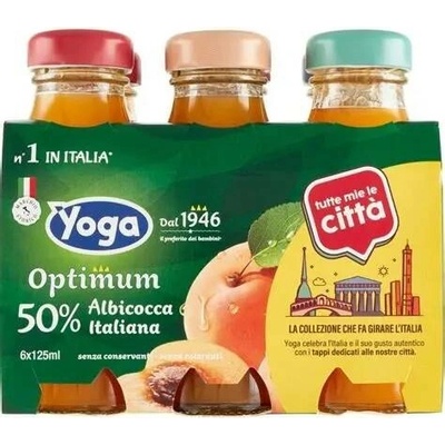 Yoga spa Yoga Albicocca 50% meruňka džus 6 x 20 cl