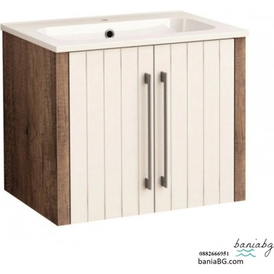 Inter Ceramic Долен конзолен pvc шкаф за баня icp 6450