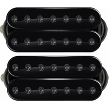 Bare Knuckle Pickups 7 String Aftermath Humbucker Black Open Set