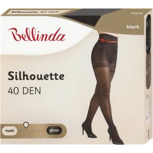 Bellinda SILHOUETTE 40 DEN - Моделиращи чорапогащи без подсилен седалище - черно Bellinda | Cheren | ЖЕНИ | S