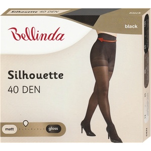 Bellinda SILHOUETTE 40 DEN - Моделиращи чорапогащи без подсилен седалище - черно Bellinda | Cheren | ЖЕНИ | S
