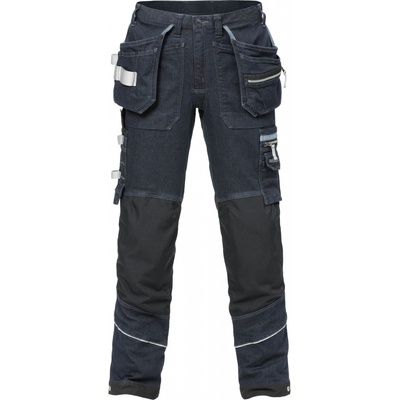 Fristads Gen Y pracovné denim strečové nohavice 2131 DCS Indigová modrá