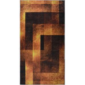 Vitaus Оранжев килим, подходящ за миене 80x200 cm - Vitaus (KRN-9561-80x200)