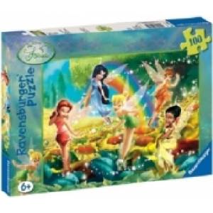 Ravensburger Verlag Ravensburger Kinderpuzzle - 10972 Meine Fairies - Disney Feen-Puzzle für Kinder ab 6 Jahren, mit 100 Teilen im XXL-Format | Walt Disney