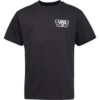Vans KNU PATCH SS TEE Černá Bílá