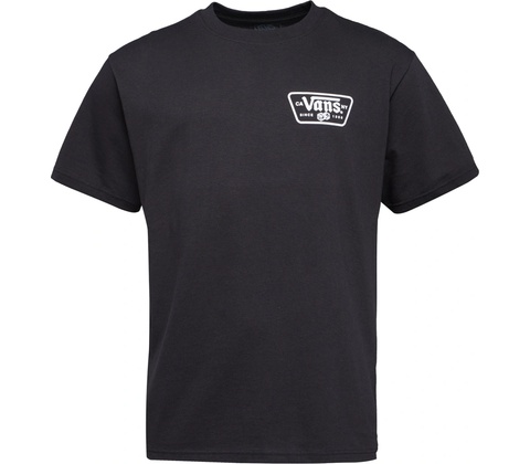 Vans KNU PATCH SS TEE Černá Bílá