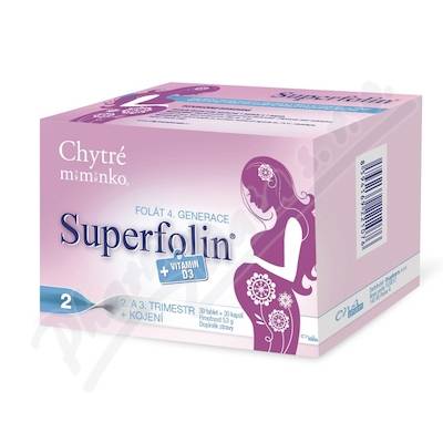 Ona Pharm Chytré miminko superfolin 2 MAMA 30 tabliet + 30 kapsúl