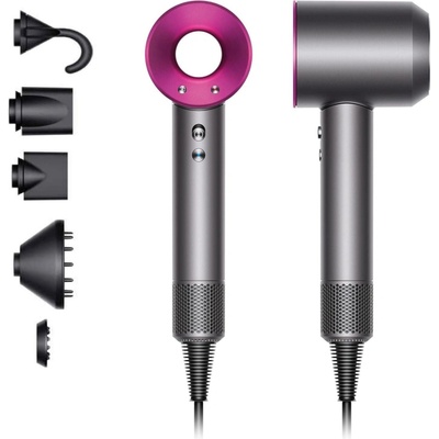 Dyson Supersonic HD08 Stříbrný/Fuchsiová