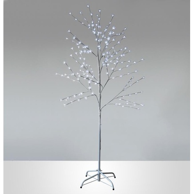 MagicHome Strom Cherry Tree 180 cm biely LED studená biela 230 V IP44 exteriér
