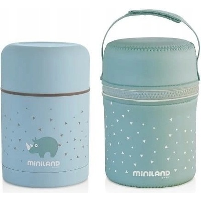 MINILAND Termoska na jedlo Silky 600 ml – Blue