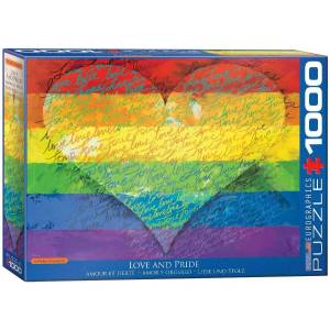 EUROGRAPHICS Пъзел Eurographics от 1000 части - Любов (60005542)