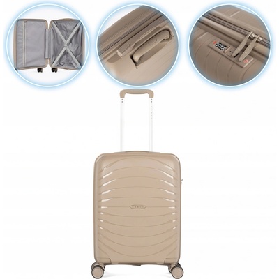 KADVA Brava béžová 40 l