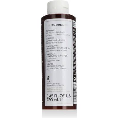 KORRES Almond + Linseed Shampoo 250 ml шампоан увреденa косa суха коса за жени