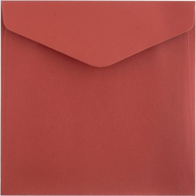 Obálka 150g 160x160 Pearl, červená
