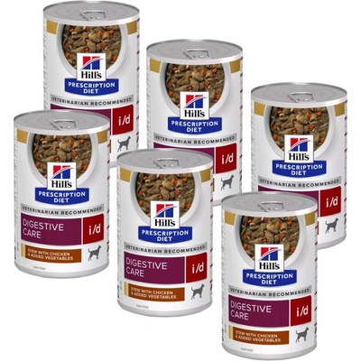 Hill´s PD Prescription Diet Canine i/d guláš 6 x 354 g