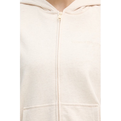 Tommy Hilfiger Суичър с цип и качулка дамски с памук (UW0UW06093)