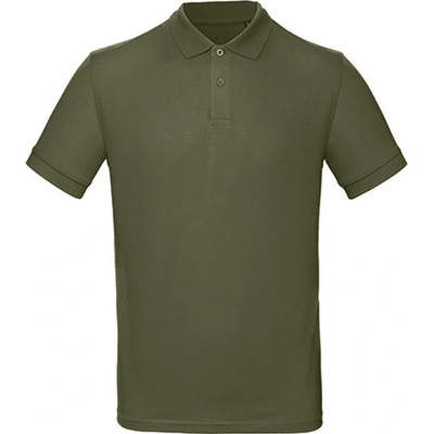 B&C pánská polokošile PM430 Urban Khaki