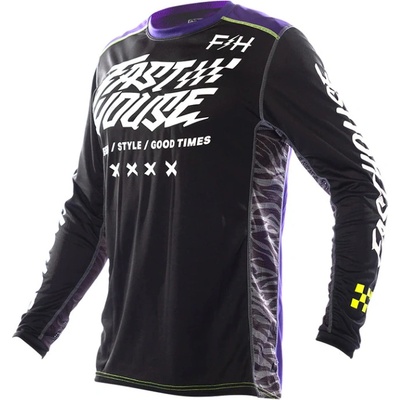 Fasthouse Youth Grindhouse Rufio černo-fialový – Zbozi.Blesk.cz